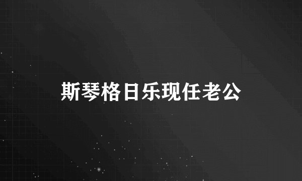 斯琴格日乐现任老公