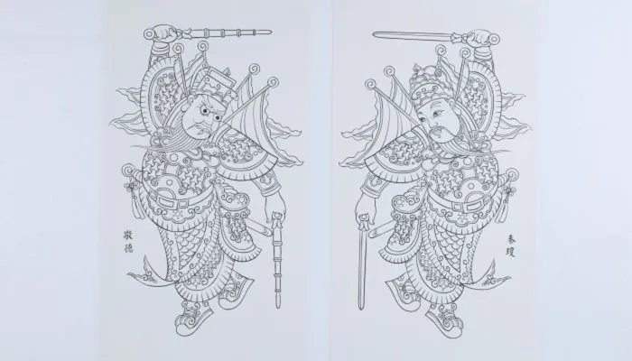 古人为什么喜欢贴门神