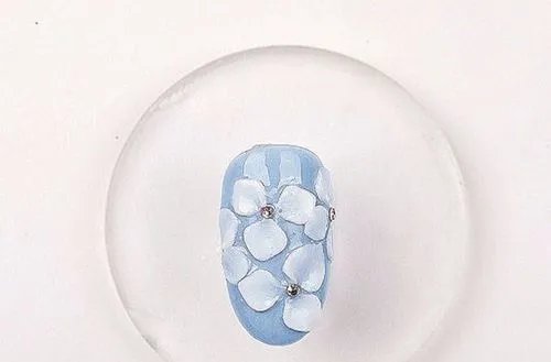 立体雕花美甲制作方法 美甲雕花的步骤图解