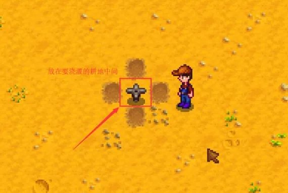 星露谷物语海滩农场怎么用洒水器 洒水器使用教学