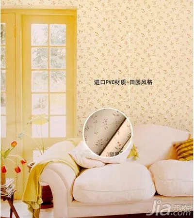 墙内开花香满屋 十款花卉墙纸扮靓家