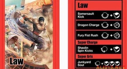 《街头霸王x铁拳》全人物出招表