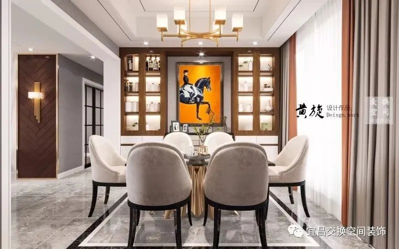 【宜昌交换空间装饰】中核半岛城邦丨137㎡现代轻奢,让精致来的刚刚好