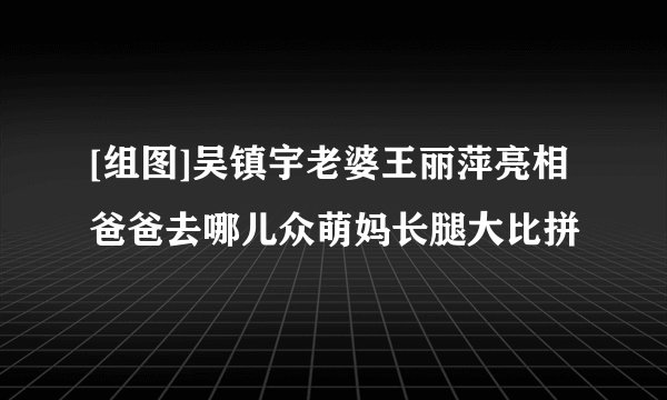 [组图]吴镇宇老婆王丽萍亮相爸爸去哪儿众萌妈长腿大比拼