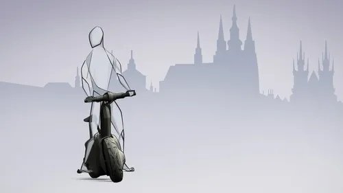 如此高颜值的XQ scooter城市电动车竟还能载重