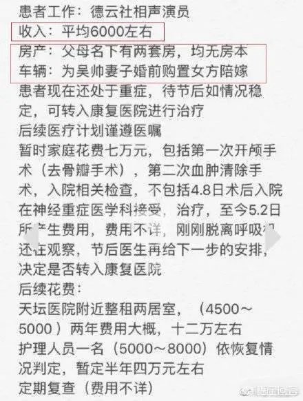 德云社声明称吴鹤臣有医保,郭德纲和德云社都有经济资助,那众筹的钱该退吗?