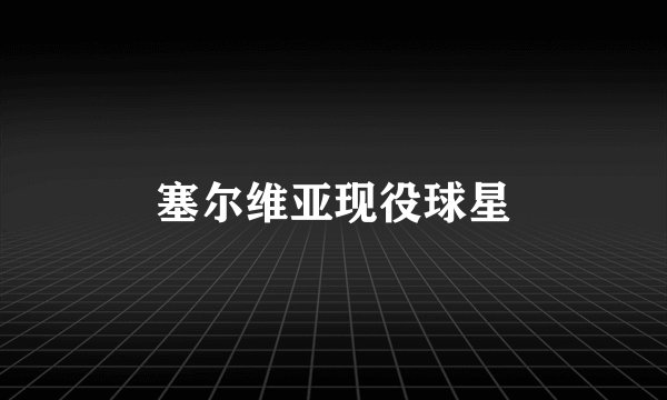 塞尔维亚现役球星