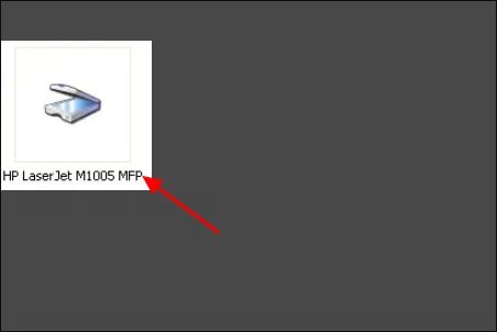 HP1005安装了驱动程序后不显示扫描图标,怎么扫描呀?