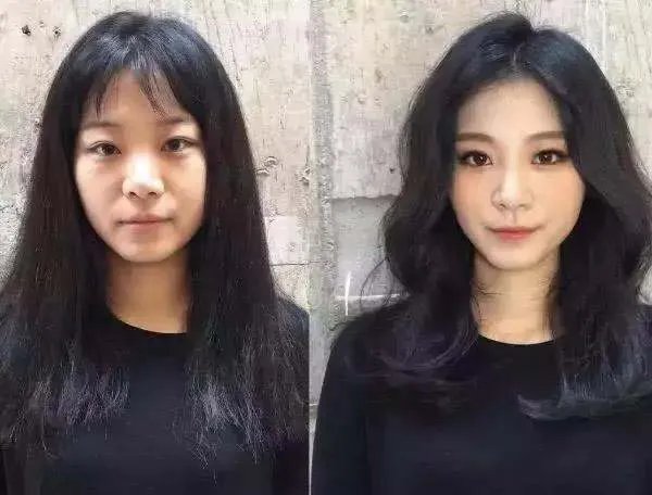 女生化妆前后区别能有多大?