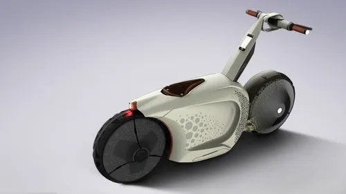 如此高颜值的XQ scooter城市电动车竟还能载重