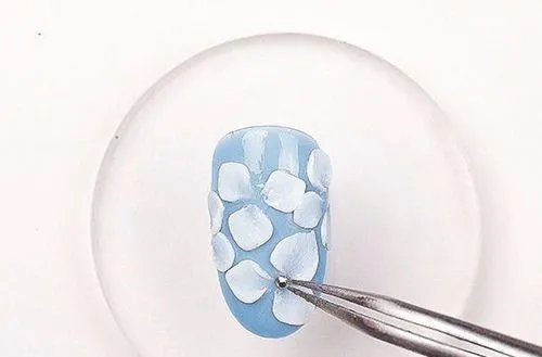 立体雕花美甲制作方法 美甲雕花的步骤图解