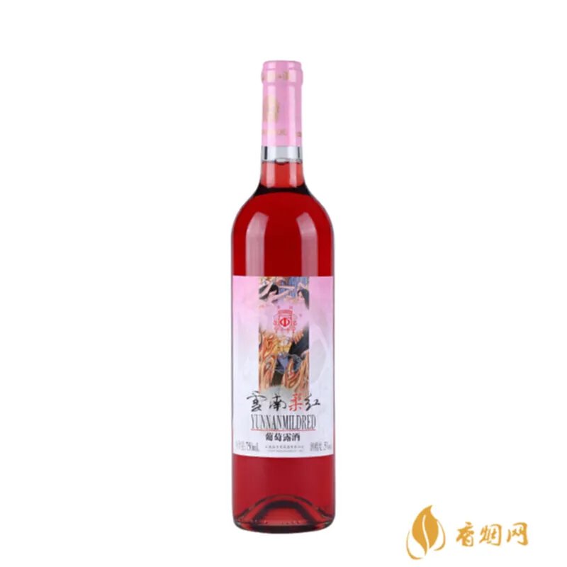 云南柔红葡萄酒价格是多少钱一瓶