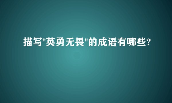 描写