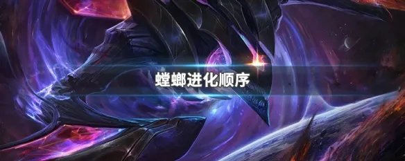 螳螂进化顺序