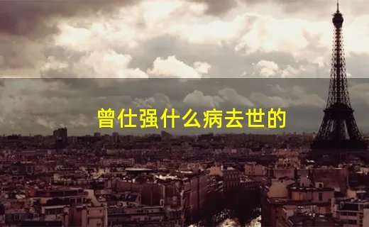 曾仕强什么病去世的