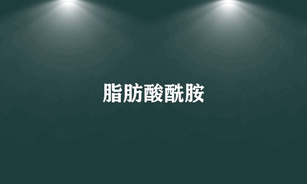 脂肪酸酰胺