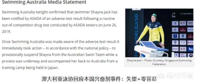 打脸!霍顿队友药检呈阳性,澳大利亚游泳管理机构向媒体隐瞒了事实,如何评价?