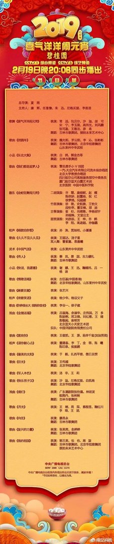 看过2019央视元宵晚会节目单后,你觉得哪些节目有看头?最期待谁的表演?