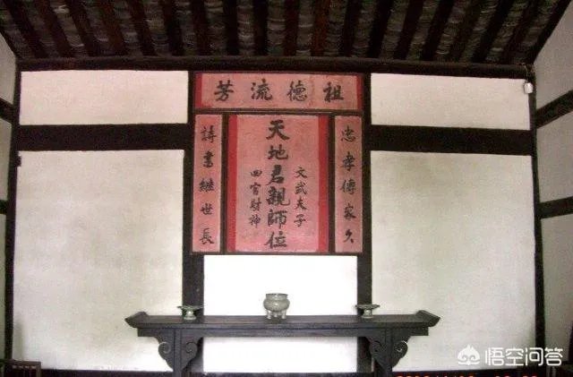 天地国亲师位代表什么意思?