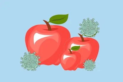 吃苹果会假阳性吗