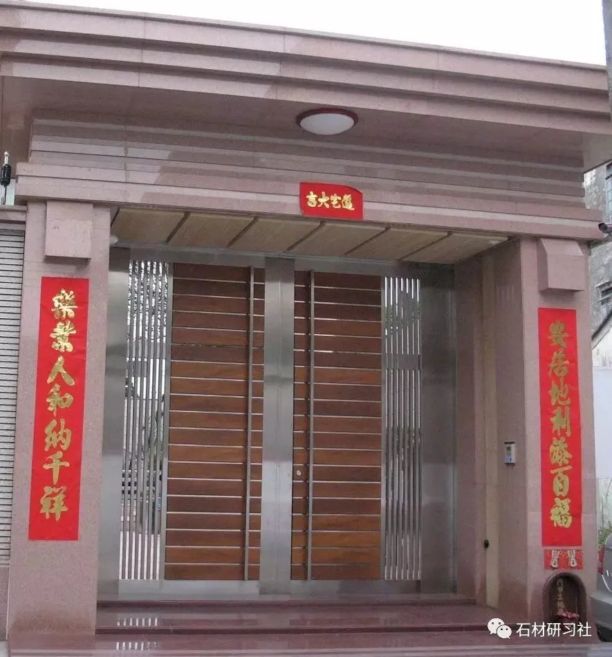 别墅围墙大门石柱设计案例大全