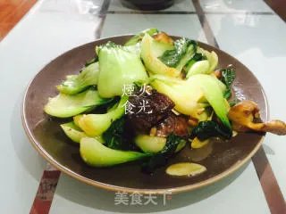 素炒上海青