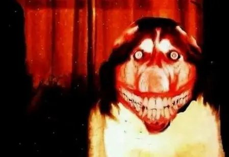 微笑狗恐怖事件死了多少人事件原图为什么吓人
