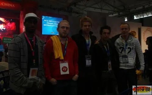 WCG2009世界总决赛成都展开 开幕现场选手图