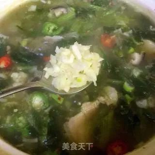 五花肉酱汤