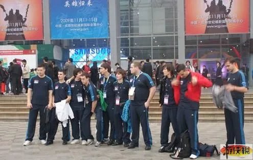 WCG2009世界总决赛成都展开 开幕现场选手图