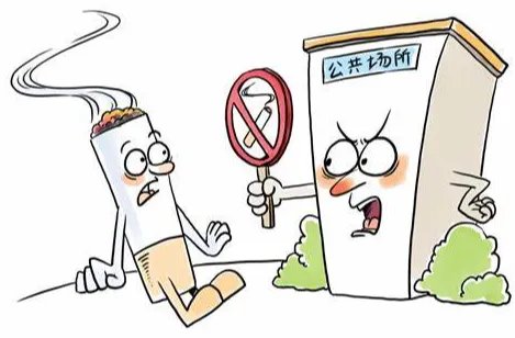 明令禁烟的场所抽烟会受到什么处罚?