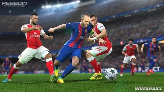 《实况足球2017（PES2017）》阿森纳VS巴萨中文解说比赛视频