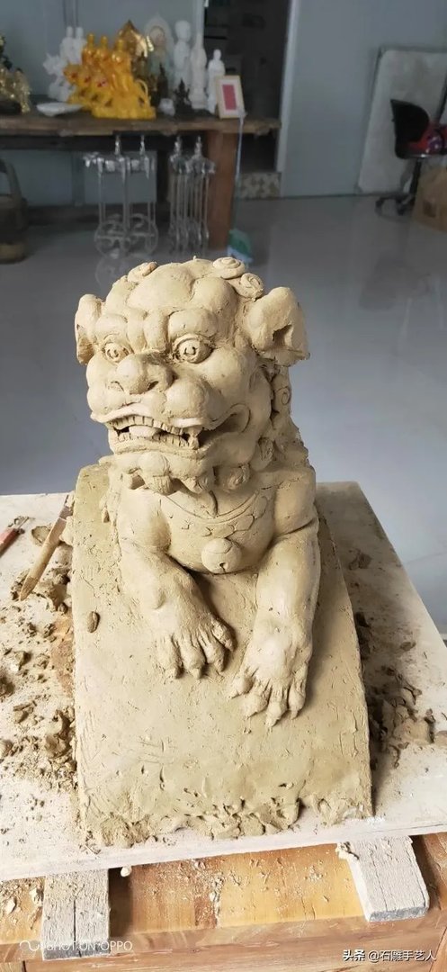 自己做雕塑