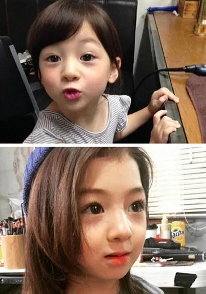 年仅5岁混血模特走红 盘点不同国的明星父母家庭孩子