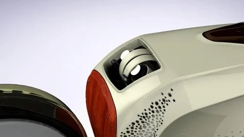 如此高颜值的XQ scooter城市电动车竟还能载重