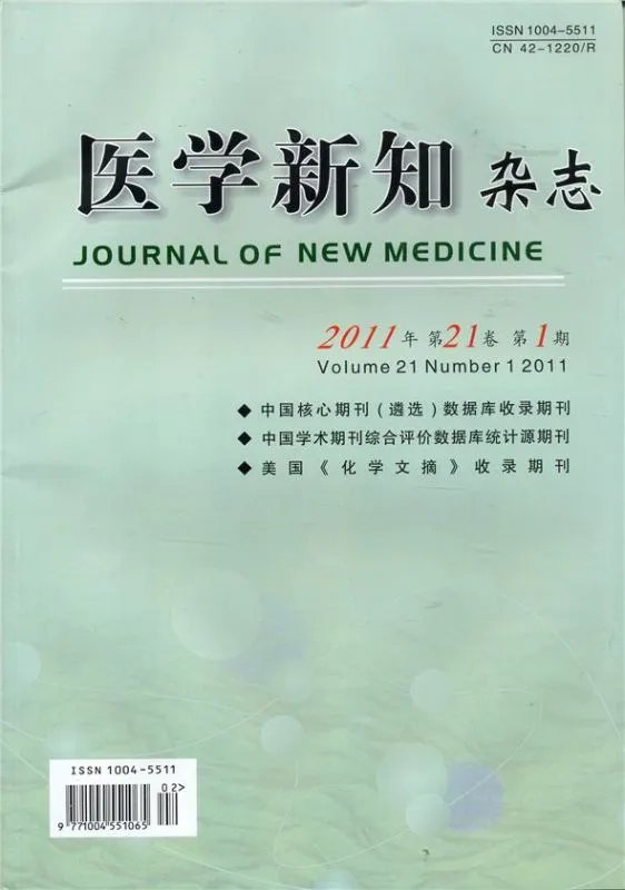 医学新知杂志的主要栏目