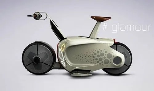 如此高颜值的XQ scooter城市电动车竟还能载重