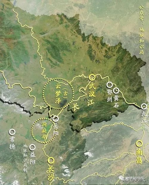 云梦泽有多大