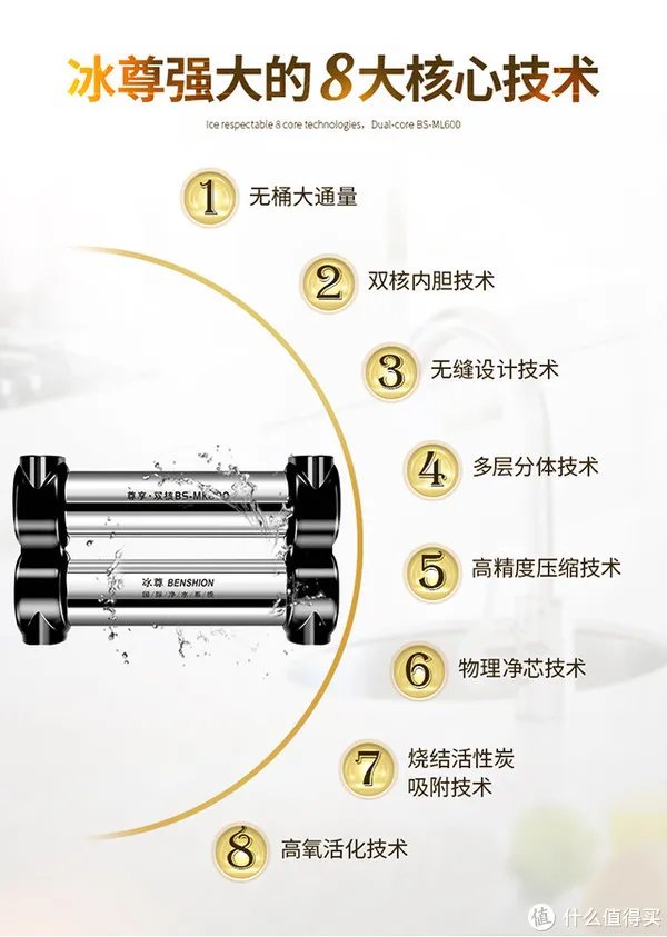 净水器哪个牌子好,八大核心过滤的净水器