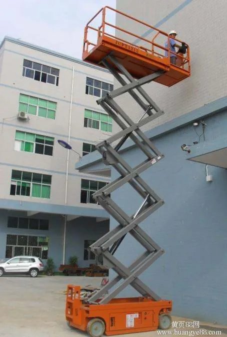液压升降机的工作原理,是剪叉式液压升降机