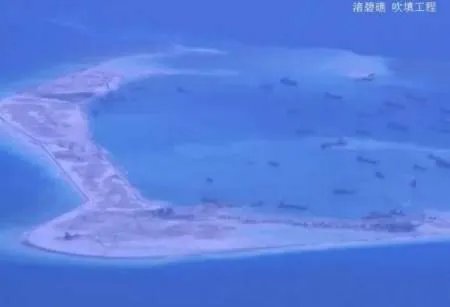 南沙渚碧礁建设