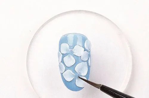 立体雕花美甲制作方法 美甲雕花的步骤图解