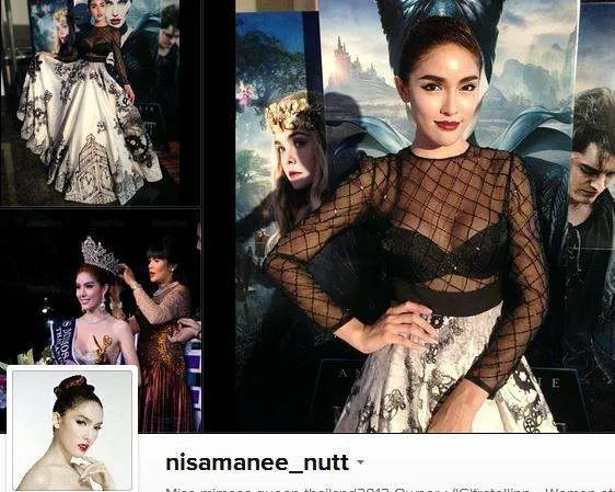 泰国《人妖的忠诚》中的女主角Nisamanee Lertworapong的ins是多少?