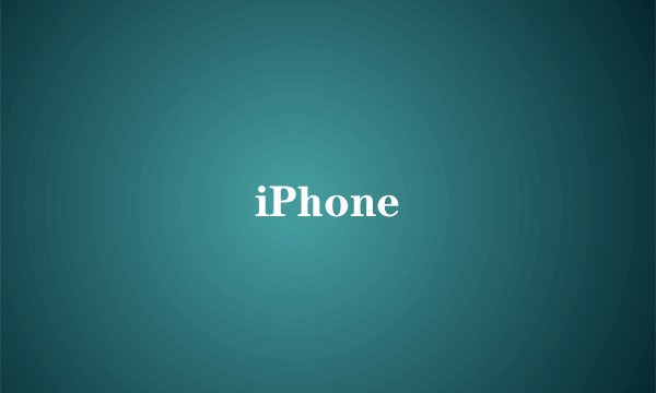 iPhone