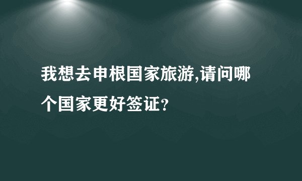 我想去申根国家旅游,请问哪个国家更好签证？
