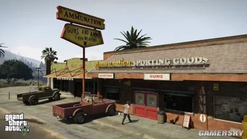 《侠盗飞车5（GTA5）》最新截图与细节 警察也认为女人话多