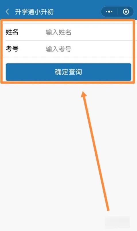 小升初怎么查成绩