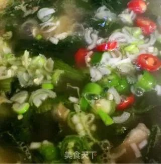 五花肉酱汤
