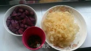 紫薯银耳汤