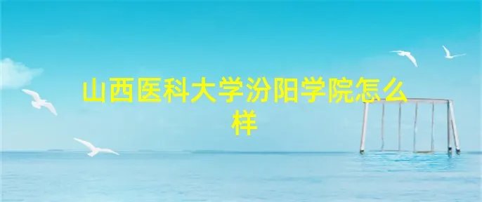 山西医科大学汾阳学院怎么样